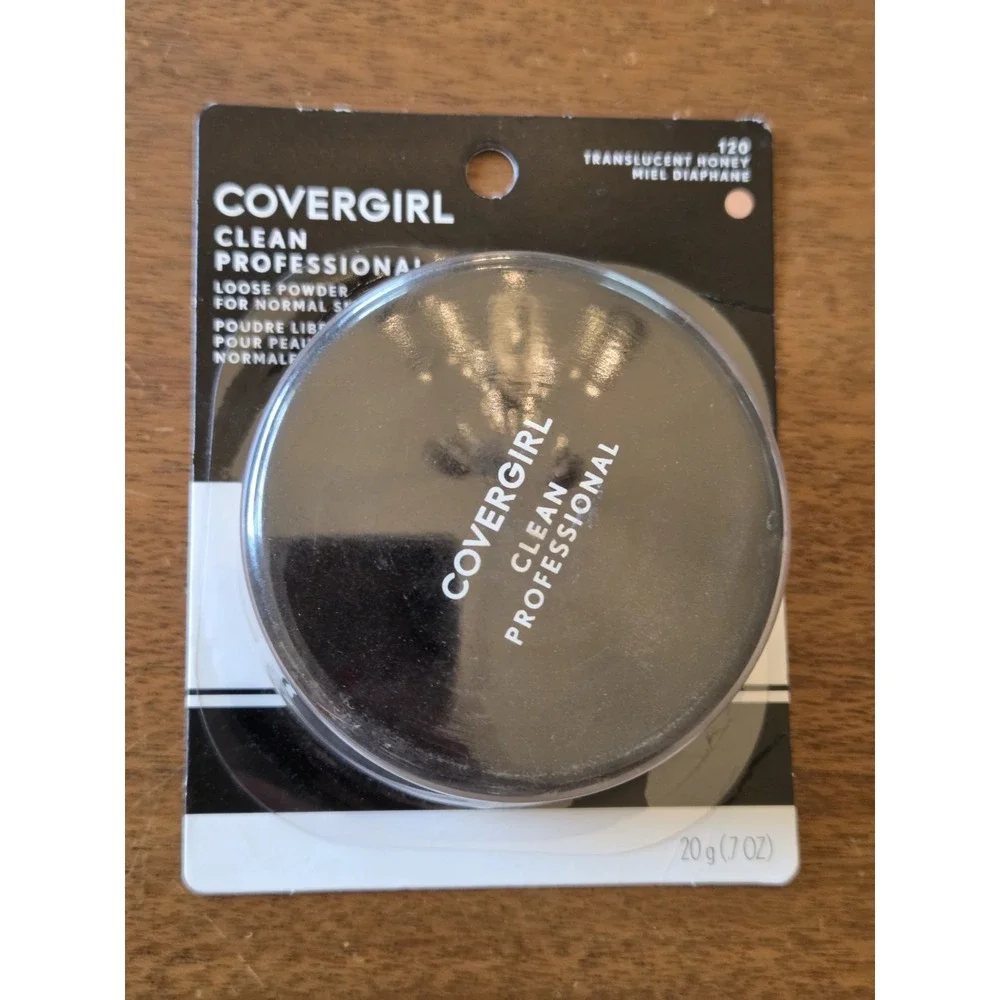 COVERGIRL Clean Professional Face Powder Translucent Honey 120 Sheer 20g